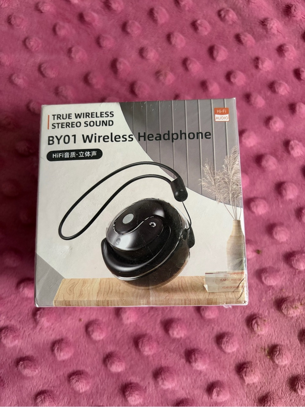 BY01 Wireless Headphone - Black